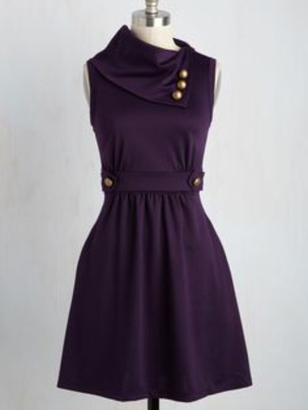 Modcloth "Coach Tour" in Purple - Picture 2 of 6